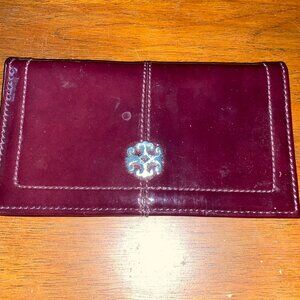 Burgundy Vintage Women’s Wallet